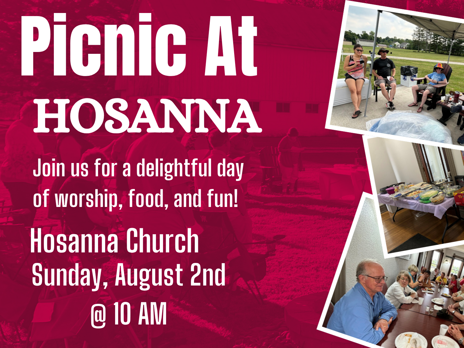 Worship & Picnic – 8/2/2026