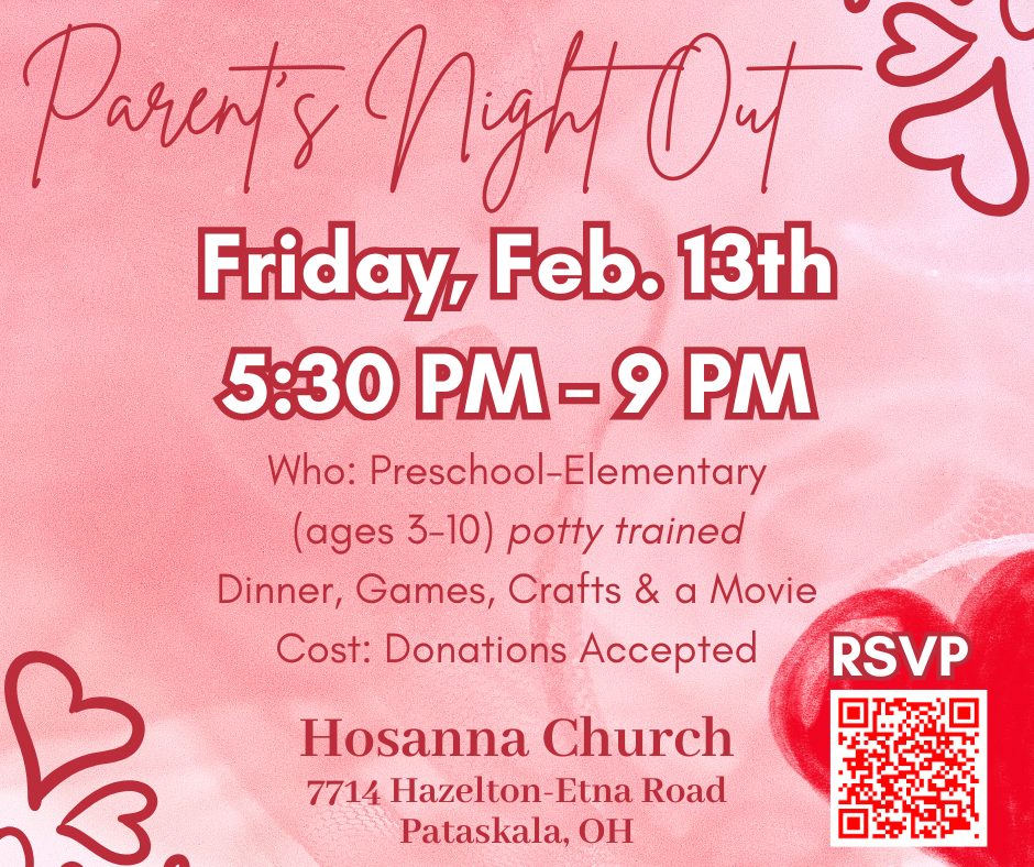 Parent’s Night Out – 2/13/26